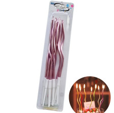 Rođendanske Svećice - ROSE GOLD 12 kom